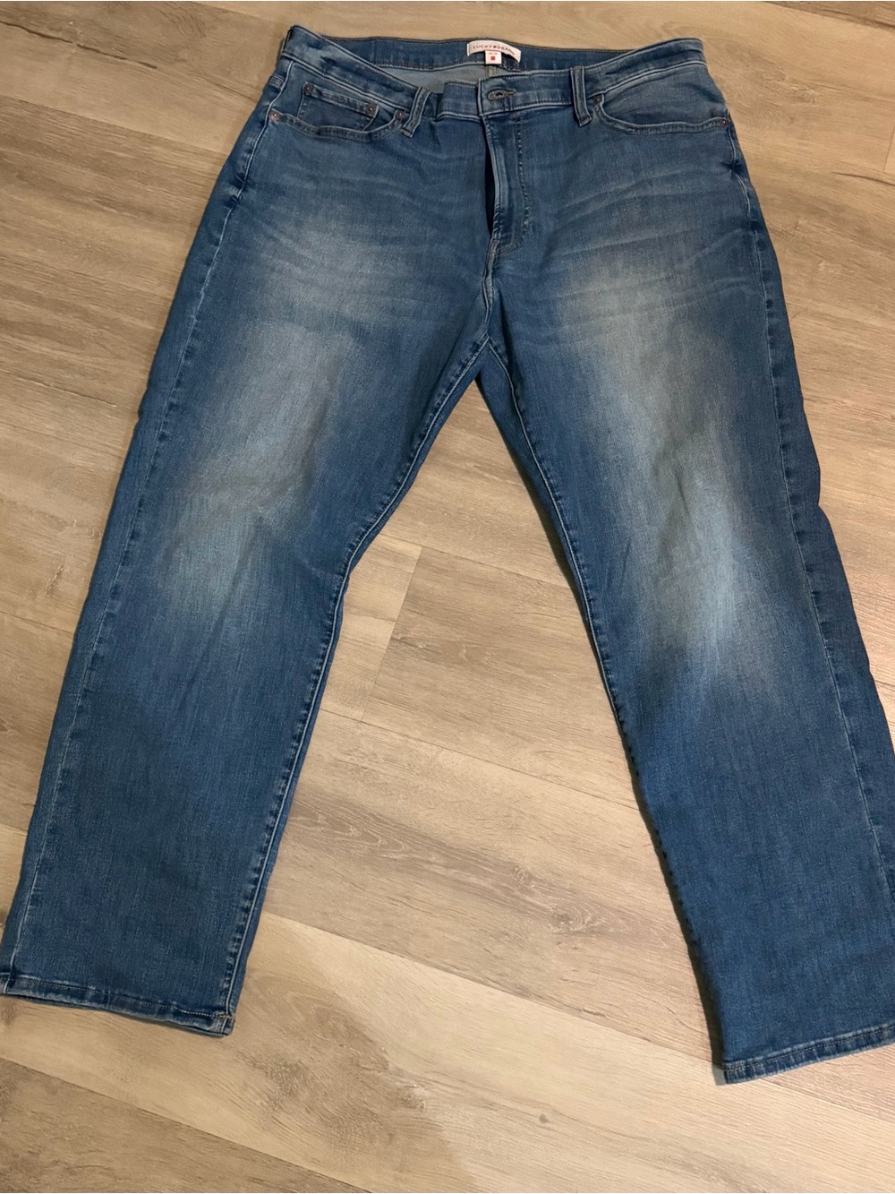 Lucky Brand Men's Medium Blue Straight Jeans